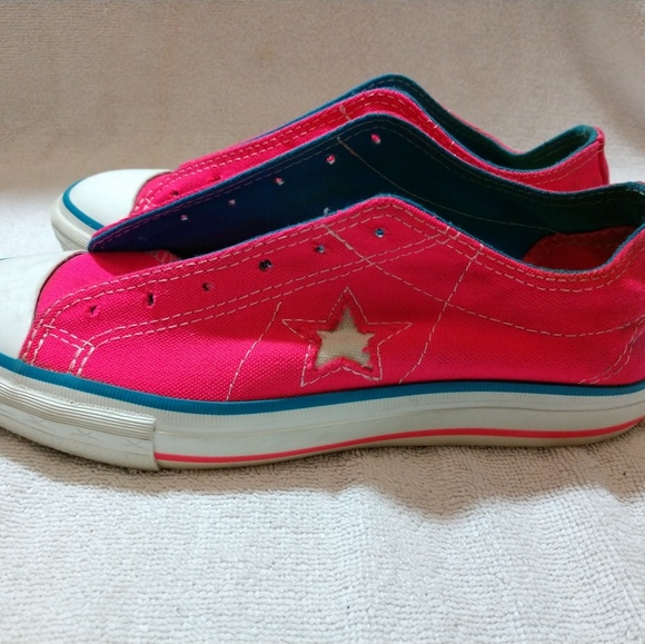 Converse One Star Pink and Blue size 5.5 - Picture 6 of 8